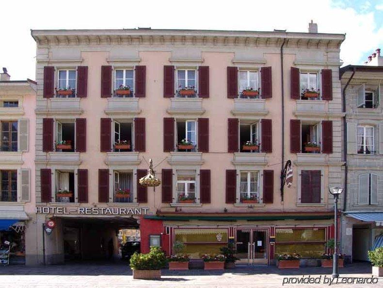 Hotel De La Couronne Morges Kültér fotó
