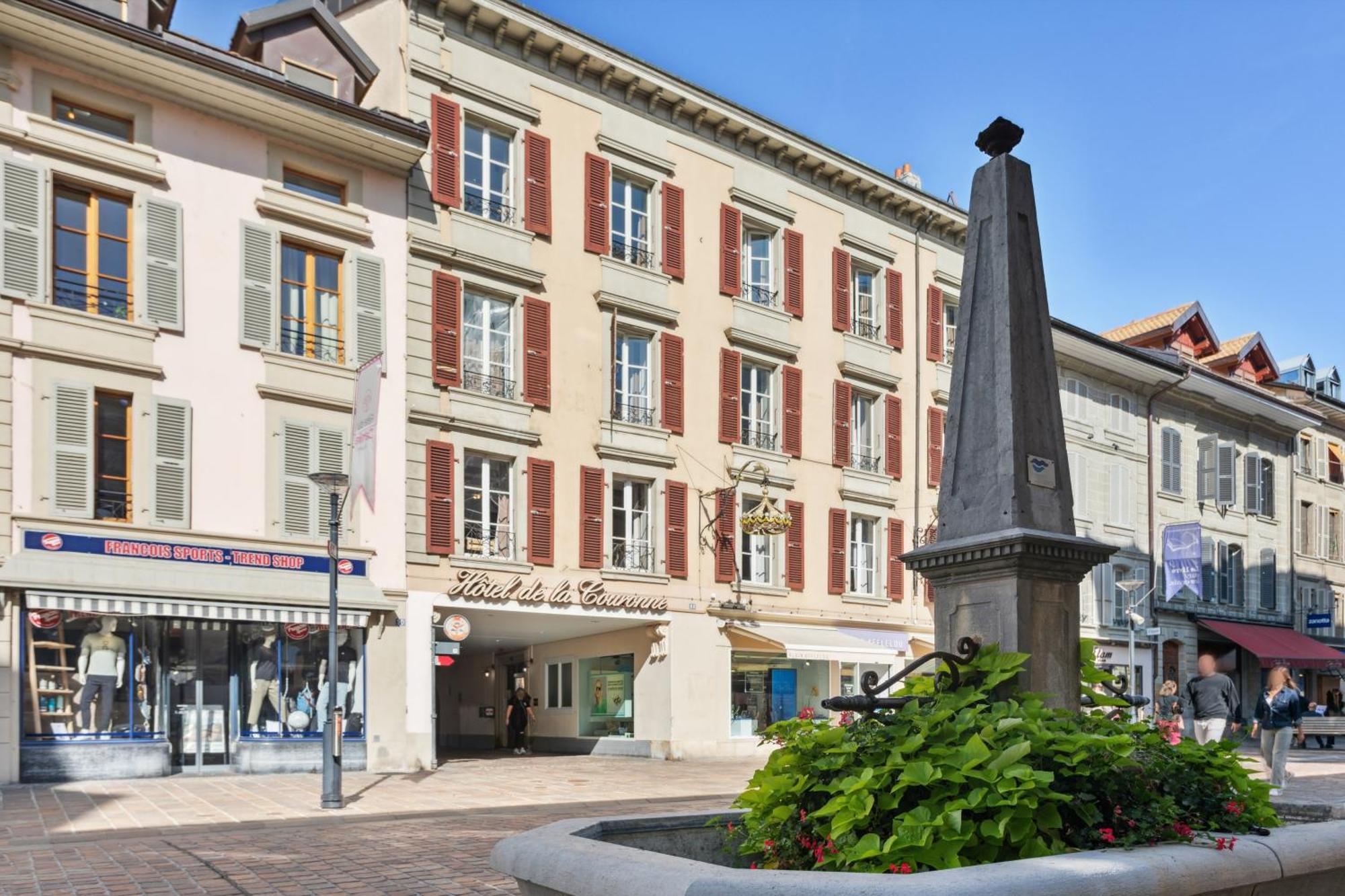 Hotel De La Couronne Morges Kültér fotó